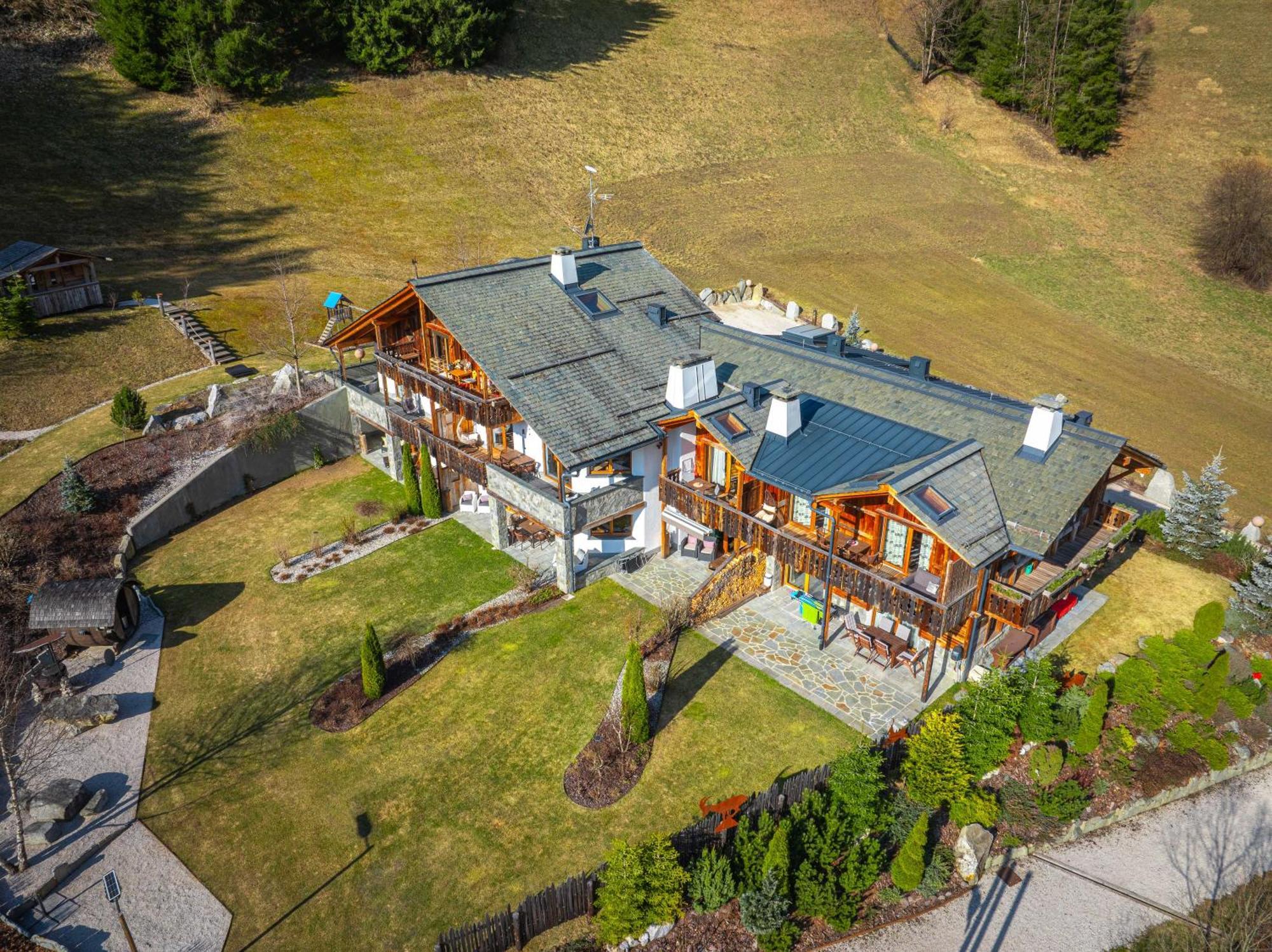 Alpine Mountain Chalet San Vigilio Di Marebbe Exterior foto